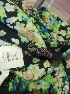 Floral Print Ethnic Skirt