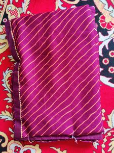 Lahariya Saree With Blouse