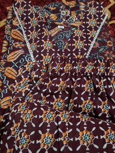 Pure Cotton Printed kurti Sets