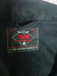 denim jacket small size flying Machine just like b