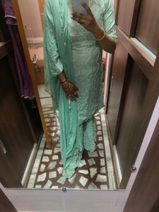 3piece Heavy Sharara Suit For Women Nd Girls