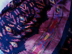 beautiful black multicolor saree 🤩