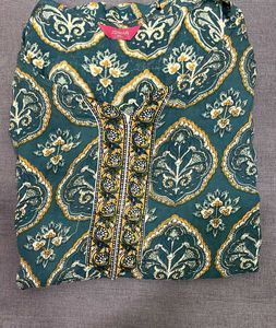 Printed short  Kurta