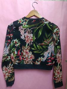 Floral Bomber Jacket