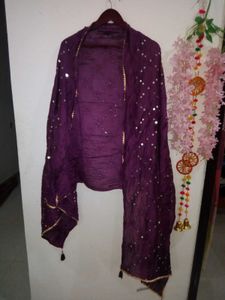 Beautiful Party Wear Suit With Awesome Dupatta