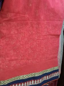 net and half georgette  work  sare