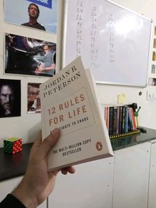 🆕 12 Rules Of Life Book By Jordan Peterson