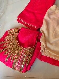Kurta With Sleeve Nd Chunari