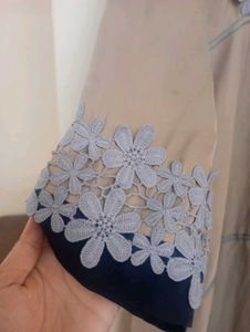Beige Color Abaya