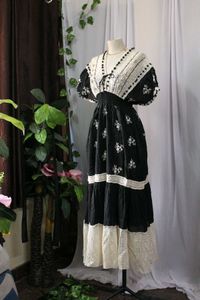 Boho Embroidered Dress