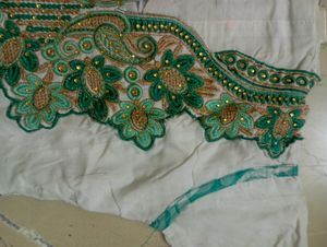 Cotton Anarkali With Embroidery Work