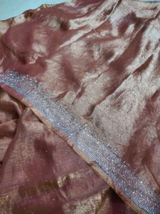 🍑Peach Party Wear Saree