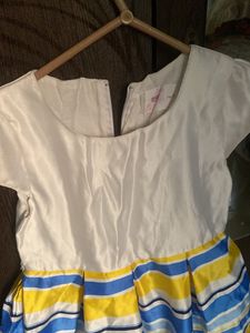 White Dress - 4 To 5 Year Old
