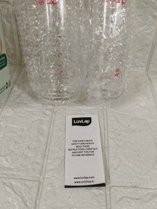 Luvlap Feeding Bottles 250ml Combo (Glass Bottle)
