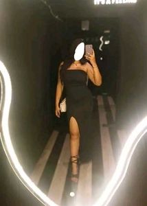 Off Shoulder Black Bodycon Dress💋