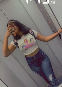Slightly Distressed Skinny Jeans