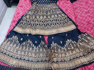 Beautiful Threadwork Sharara Set For Women