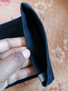Black Strip Jeans