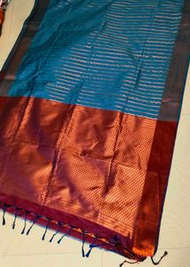 Full Shinning Banaras silk saree