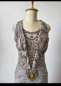 Beaded Flapper Beautiful Gown 🎀🎈💘