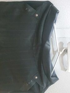 Black Embellished Capris