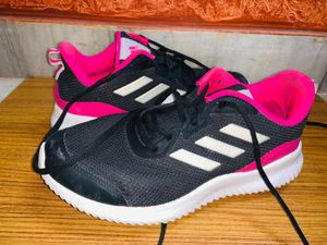 Adidas Unisex Black Sport Shoes