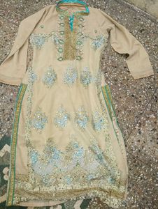 Elegant Embroidered Salwar Suit