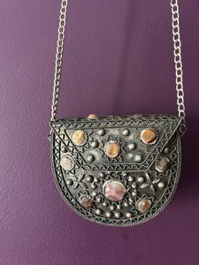 Metal  Sling Bag