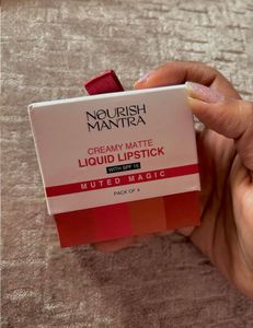 Nourish Mantra’s Muted Magic Matte Liquid Lipstick