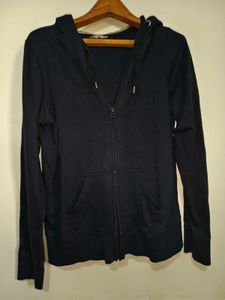 🎁Buy 2, Get 2 Free🎁Size S/M Navy Zip-Up Hoodie