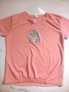 Peach Sao Paulo Graphic Tee 👚
