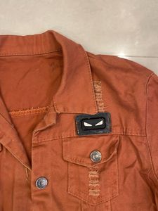 Stylish Brown Denim Jacket