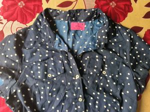 Cute Polka Dot Top