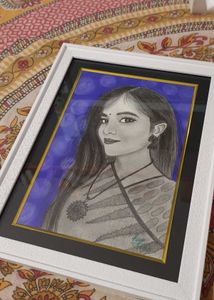 Framed Pencil Portrait