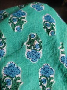 🌸Printed Sea Green Dress For Sale!