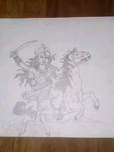 &#34;Rising Spirit of Valor&#34;pencil Art 🎨