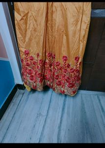 Yellow Gown For Haldi