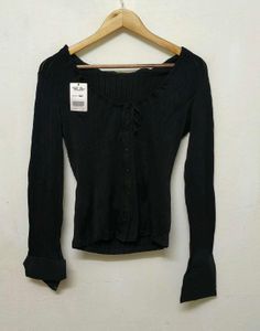 Trendy New Black Top For Women