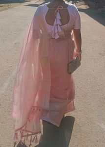 Pink Farewell/Decent Saree💟