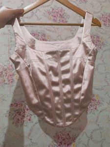 Urbanic Corset Top Champagne Color