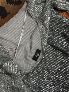 Sparkling Silver Top
