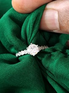 SOLITAIRE EMBEDDED WITH DIAMONDS