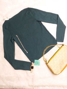 ♥️🥀Teal Knit Sweater🥀♥️