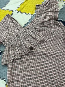 designer light pink top