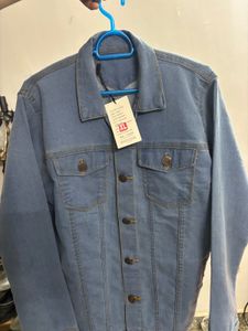 BLUE Denim Jacket - (SIZE-XL) Stylish &amp; Versatile