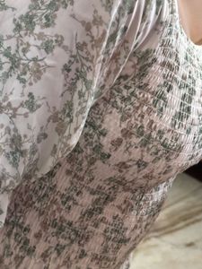 Floral Smocked Top