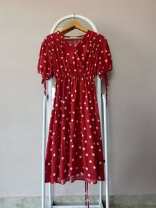 Polka Dot Cotton Dress