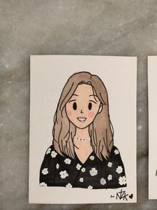 Aesthetic Character Paintings SET OF 12💗