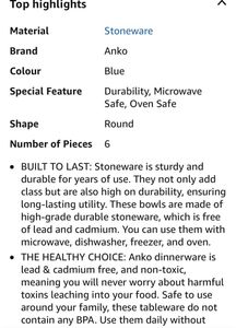 ANKO Stone Wear Bowl
