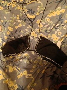 Elegant Black Embellished Top